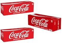 3 Coca-Cola 12-Packs