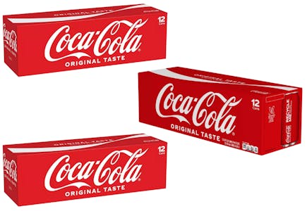 3 Coca-Cola 12-Packs