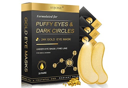 24K Gold Under-Eye Patches