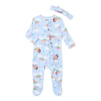 Kids' Sleep One-Piece & Headband Set