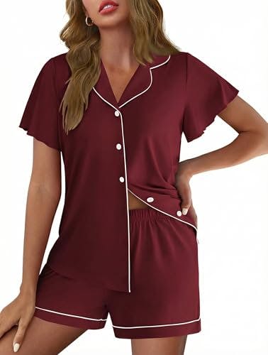 Women's Short Sleeve Pajama Set
