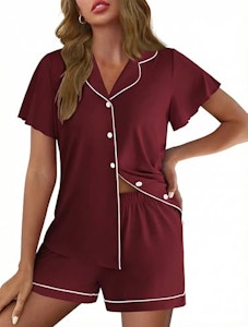 Women's Short Sleeve Pajama Set