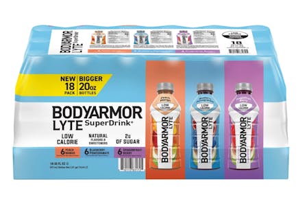 Bodyarmor Lyte Super Drink 18-Pack