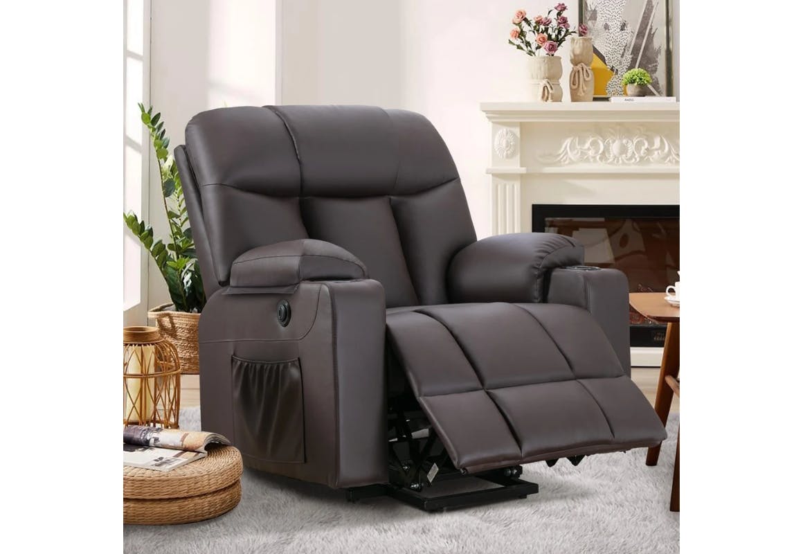 Power Lift Massage Recliner