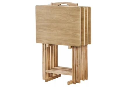 Plastic Dev Group TV Tray Set