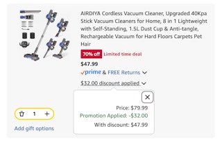 Amazon Cordless Vacuum Cleaner 2025 2