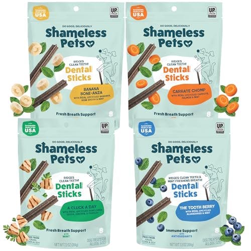 Shameless Pets Dental Chews 4-Pack