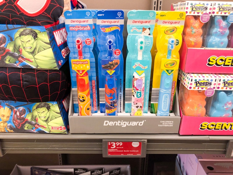 aldi dentiguard childrens licensed electric toothbrush 1