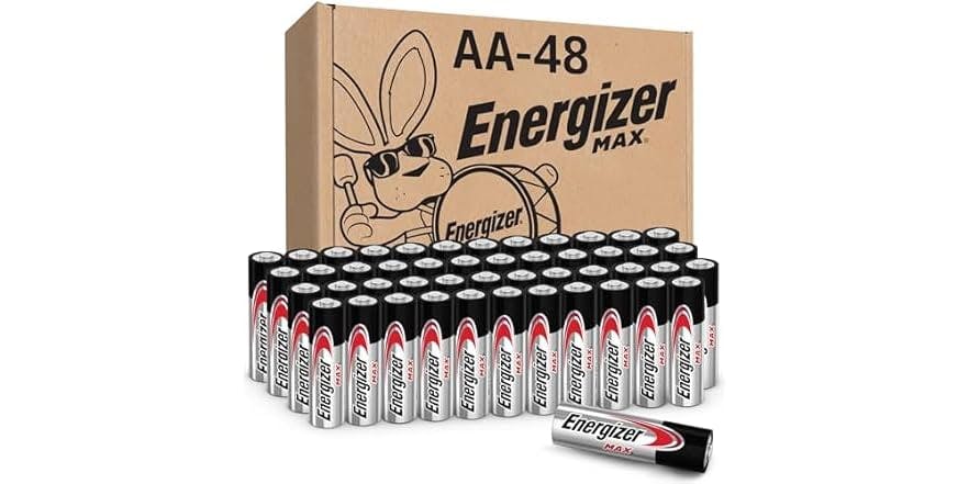 Energizer AA Batteries 48-Pack