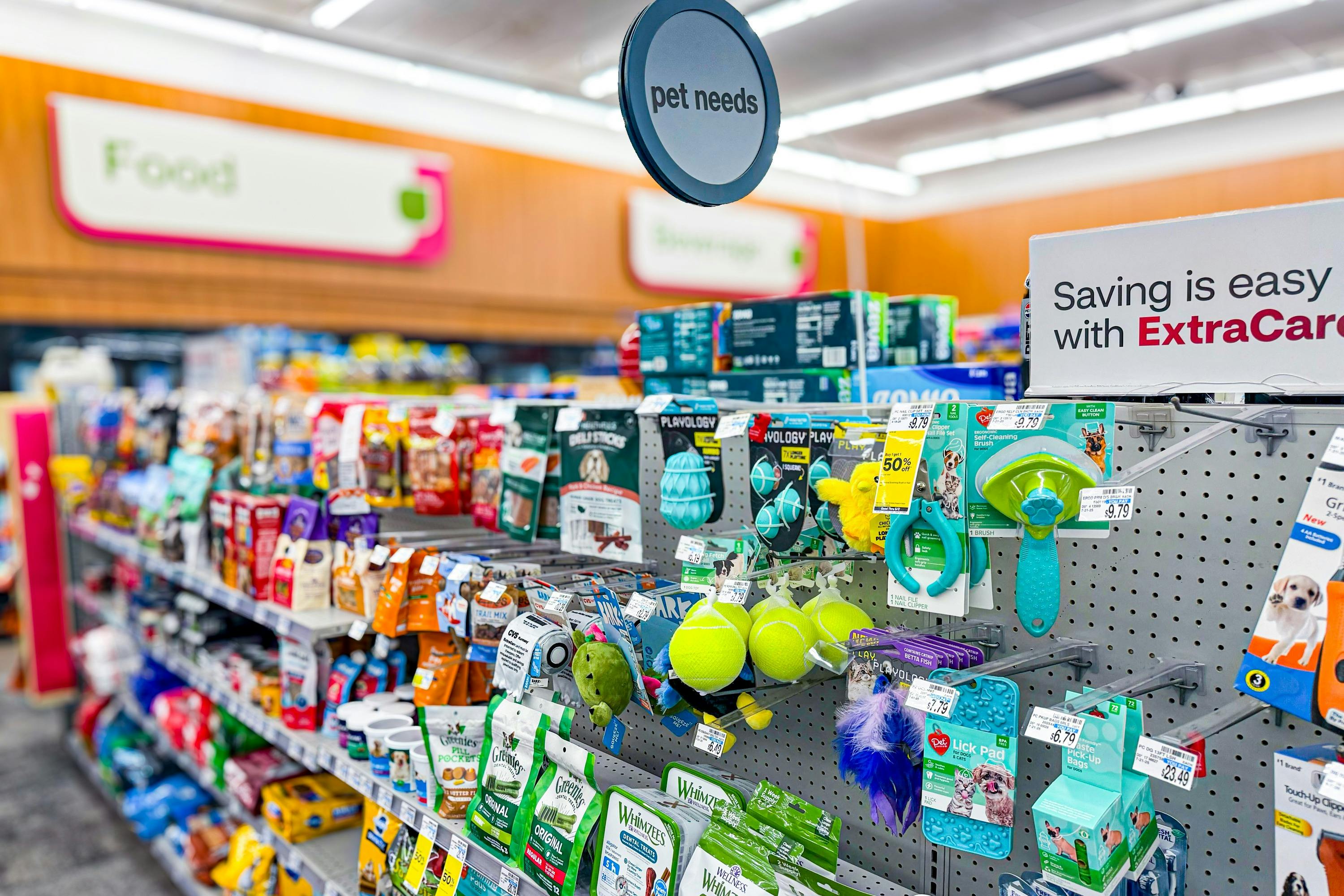 pet care aisle