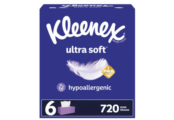 2 Kleenex Tissue 6-Packs