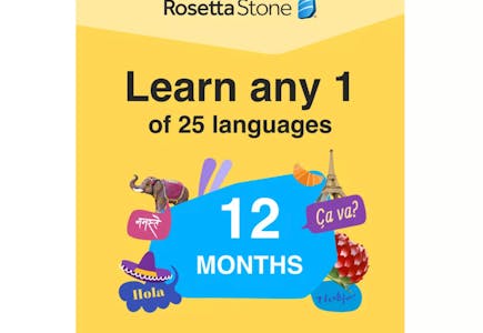 Rosetta Stone Subscription