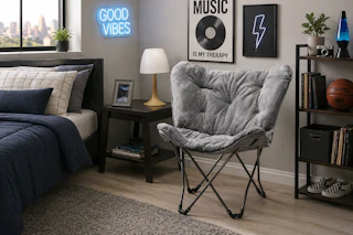 Walmart Mainstays butterfly chair