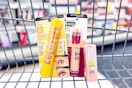 maybelline cosmetics in a shopping cart