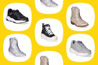 Four types of Justice girls shoes