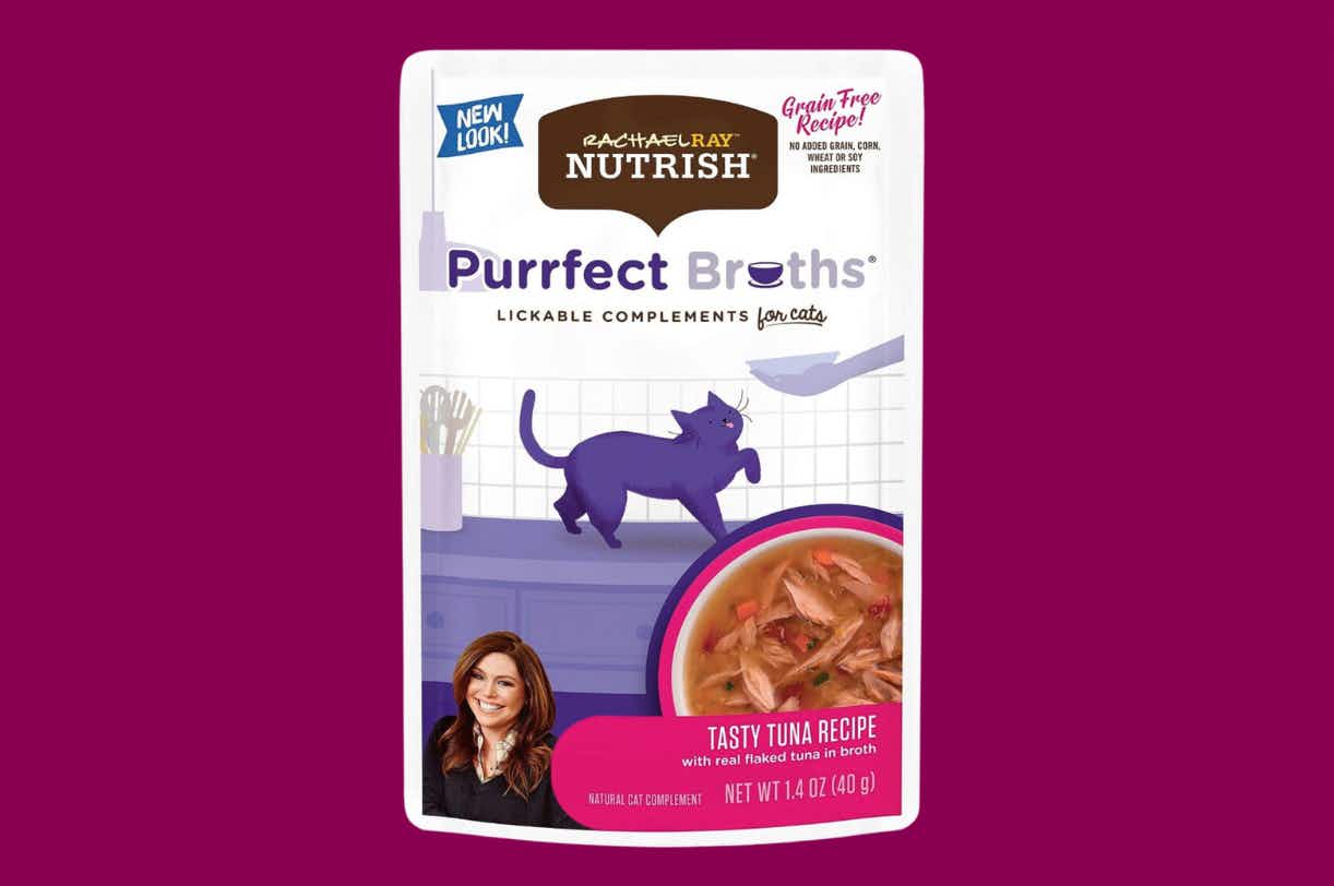 Rachael Ray Purrfect Broths Cat Food 24-Pack, as Low as $11 on Amazon