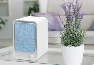 air purifier on table