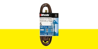 brown extension cord