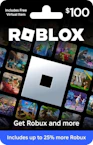 Roblox $100 Gift Card