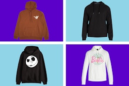 Men's Hoodies $10 and Under at Walmart card image