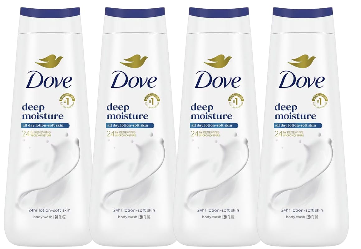 4 Dove Body Washes