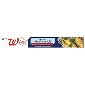 2 Walgreens Aluminum Foil Boxes