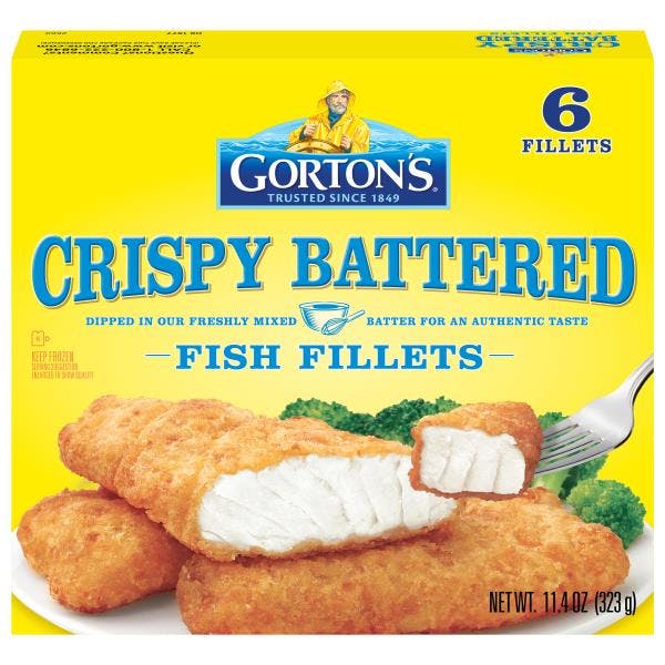 2 Gorton's Fish Fillets