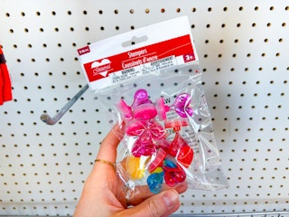 dollar tree valentine stampers 1