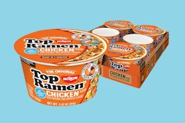 a 6 pack of top ramen