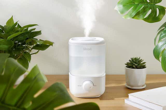 Large Room Humidifier, Only $30 on Amazon card image