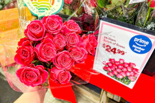 whole foods 24 stem roses handheld near sale sign