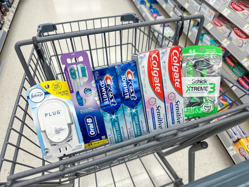 crest oral-b colgate febreze schick walgreens haul