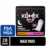 Kotex Overnight Maxi Pads