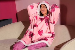 Bedsure Blanket Hoodie, Only $9.99 for Amazon Prime Members card image