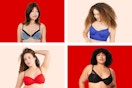 Four different styes of Parade Women's bras
