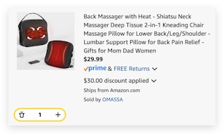 Back Massager with Heat