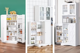 Kitchen Pantry Furniture Deals at Walmart: Prices Start at Just $110 card image