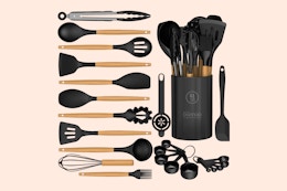 Limited Time: Kitchen Utensils Set, Just $20 at Walmart (Beats Amazon's Price)  card image