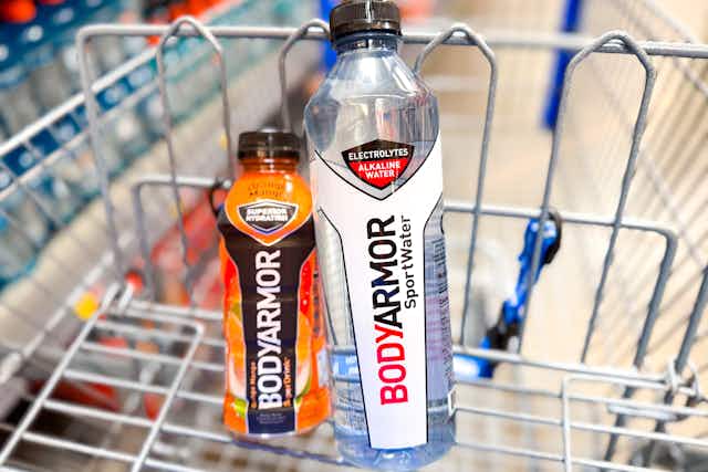 BodyArmor Drinks, as Low as $0.58 With Ibotta at Walmart card image
