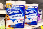 charmin toilet paper packs on a shelf