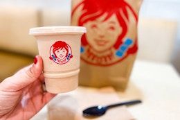 Wendy's 100 Days of Savings: FREE Frosty With Purchase on June 3 card image