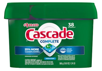 Cascade Dishwasher Detergent