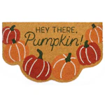 Hey There Pumpkin Coir Doormat
