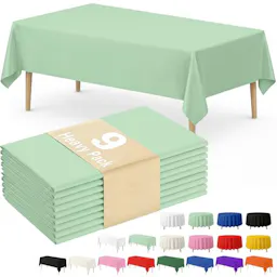 Disposable Tablecloth 9-Pack