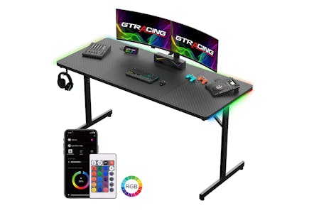 RGB Gaming Desk
