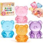 Stress Bear Squishy Ball 4-Pack