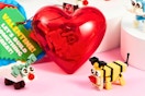 Lifestyle image of the Joyfy Valentines Building Block Set