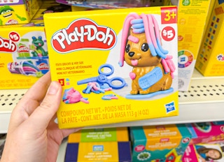 dollar tree play-doh mini groom and vet set