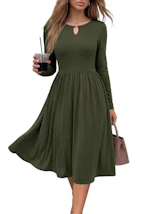 KIRUNDO Women's Midi Dress