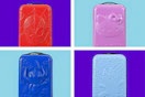 Spider-man, Hello Kitty, Sitch & Bluey Embossed Suitcases